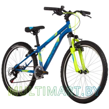 Горный велосипед Novatrack Battler V 24SHV.BATTLER.12BL23 (синий, 2023)